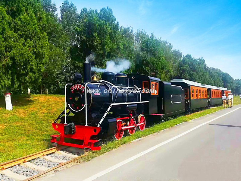 景区蒸汽观光小火车：穿越自然之美的奇妙旅程